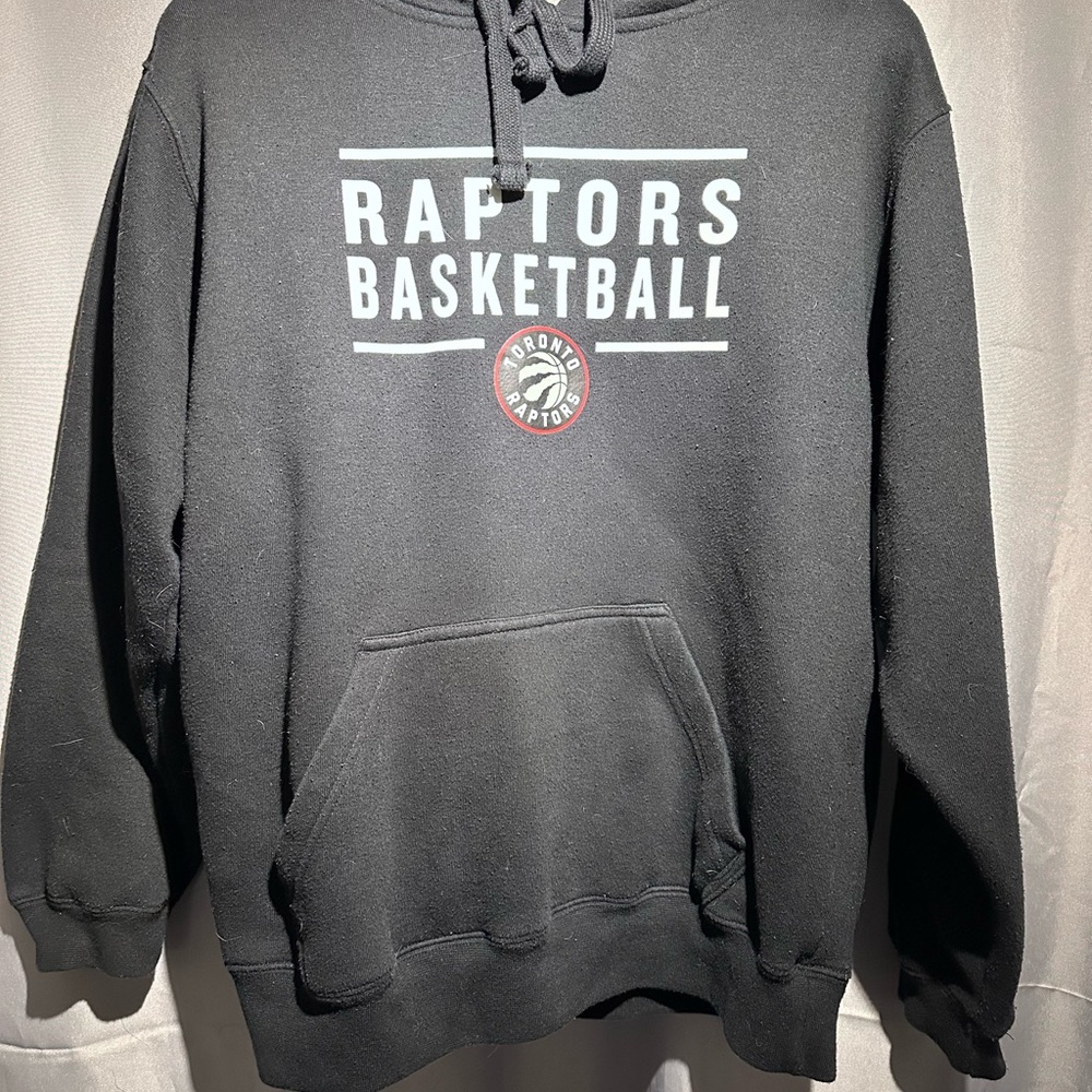 J. America Black Raptors Basketball Sweater